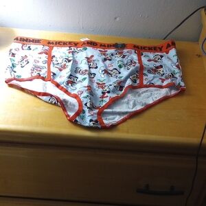 Torrid Minnie and Mickey Print Panties - Red and White